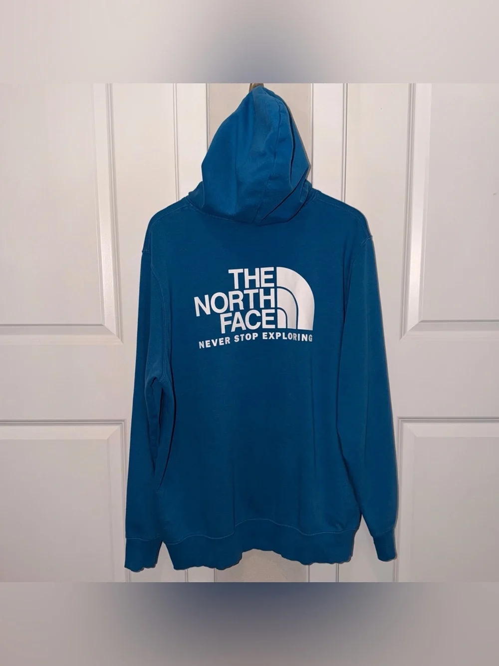 The North Face Men's Blue Men’s Pullover Hoodie Long Sleeve Size XL